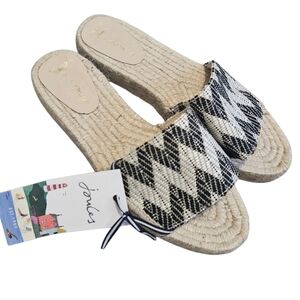 NWT JOULES Aria Espadrile Platform Sandals Size 8